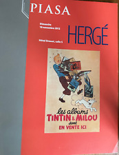 Tintin Hergé Auction Piasa November 2012 picture