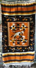 VTG Early Century '20's S/W Style Lap Blanket, Throw, Rug, Wall Art 36