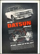 1968 Datsun Sedan Value of Year Vintage Advertisement Print Art Car Ad J441A picture