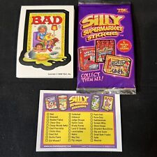 2008 SILLY SUPERMARKET LIKE WACKY PACKAGES COMPLETE 30 CARD STICKER SET SERIES 3 picture