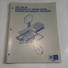 1984 - 1988 GM Distributor-Less Ignition Systems Operation Diagnostic Manual   picture