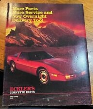 1985 Chevrolet Corvette Accessories Eckler's Corvettes Parts Sales Catalog picture