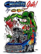 Rat Fink Chevelle, Big Daddy Ed Roth Metal Sign picture
