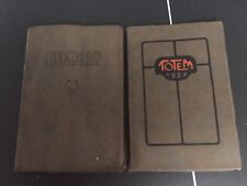 Vtg 1922 / 1923 Totem Yearbooks Lincoln High School Seattle WA picture