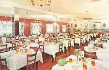 Interior Dining Room Campbell Inn Roscoe New York NY Chrome 1968 Postcard picture