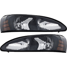 Headlights Headlamps Left & Right Pair Set NEW for 04-08 Pontiac Grand Prix picture