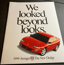 1999 Dodge Avenger - Vintage 18-Page Automotive Dealer Sales Brochure - CLEAN picture