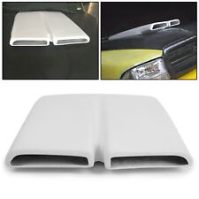 White Hood Scoop Cap Painted Fiberglass For 1970-76 Plymouth Duster picture