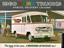 1960 Ford Parcel Delivery Chassis Trucks P-350 P-400 P-500 Dealer Sales Brochure picture
