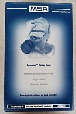 MSA Response Escape Training Hood With CBRN/NBC Filter Canister Factory Sealed  picture