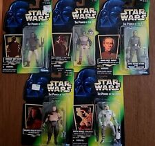 96/97 Star Wars The Power Of Force Lot Of 5 Kenner Collection  Action Figures  picture