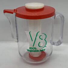 Vintage V-8 Cocktail Vegetable Juice Pitcher 1990 picture