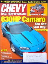 630 HP CAMARO CRATE ENGINE GUIDE - CHEVY HIGH PERFORMANCE MAGAZINE OCTOBER 2004 picture