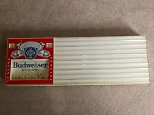 Vtg.  BUDWEISER 1979 King of BEERs Clydesdale Plastic Wall Hang Menu Board NOS picture