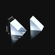 1Pcs 30°60°90° Right Triangle Prism Fully Reflective Coating Optical K9 Glass picture