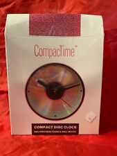 NEW NOS 1988 CompacTime Compact CD Clock (7M) picture