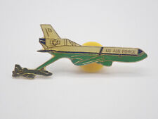US Air Force Refueling Airplane Vintage Lapel Pin picture