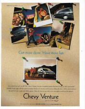 1999 Chevy Venture & Microsoft Works Suite 99 1998 Print Advertisements picture