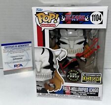 Funko Pop #1104 Bleach Fully-Hollowfied Ichigo (Glow Chase) Auto By Johnny Bosch picture