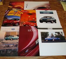1994-2000 Ford Escort Sales Brochure Lot of 8 94 95 96 97 98 99 picture
