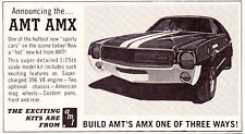 1967-1968-1970 AMC AMX ~ ORIGINAL SMALLER AMT MODEL KIT AD picture