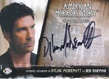 2013 AMERICAN HORROR STORY SDCC BLACK AUTOGRAPH CARD DYLAN MCDERMOTT #DMR3 RARE picture