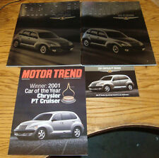Original 2001 - 2002 Chrysler PT Cruiser Sales Brochure Lot of 4 01 02 picture