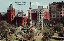Lafayette Square, Buffalo, New York, Early Postcard, Used in 1911 picture