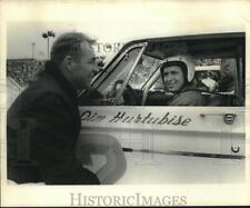 1966 Press Photo Plymouth owner-driver racing team Norm Nelson & Jim Hurtubise picture