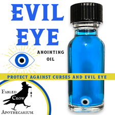 EVIL EYE Oil Protection From Curses and Hexes and Envy Anointing  FABLED CROW picture