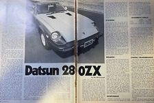 1978 Road Test Datsun 280ZX picture