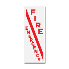 GAMEWELL Compatible FIRE Box Decal Sticker Set - Brand New 3M Reflective Vinyl picture