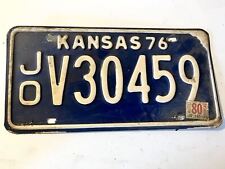 Vintage 1976 Kansas V30459 Johnson County License Plate picture