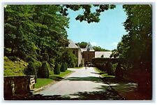 c1965 Main Drive Facing Plaza Arch Valeria Utopia Hills Westchester NY  Postcard picture