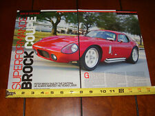 SUPERFORMANCE BROCK COUPE SHELBY ORIGINAL 2004 ARTICLE picture