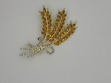  Rhinestone Order of the Eastern Star OES Pin Brooch Ruth. OES PHA picture