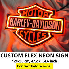 Led Neon Wall Sign Flex Neon Background Business & Home Light Wall Art Custom picture