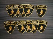10 pcs AUTOMOBILI LAMBORGHINI MOTOR Racing Car Embrodered Iron or Sew on Patch picture