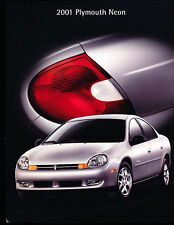 2001 Plymouth Neon 24-page Large Original Sales Brochure Catalog picture