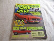 SUPER CHEVY MAGAZINE MARCH 1992 HOLLEY 4010 4011 picture