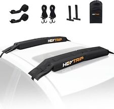 Universal Soft Roof Rack Pads for Kayak/Surfboard/SUP/Canoe with Tie-Down Straps picture