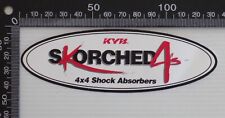 VINTAGE KYB SKORCHED 4S 4x4 SHOCK ABSORBERS SPONSOR ADVERTISING PROMO STICKER picture