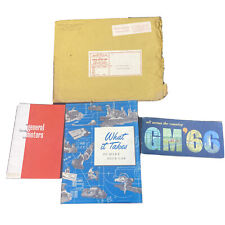 1966 GM General Motors stockholders sales brochure catalog booklet pamphlet Set picture