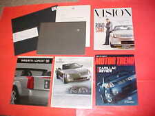 2004 CADILLAC XLR MAILER BROCHURE w/ENV CATALOG VISION MOTOR TREND LOT OF 5 picture