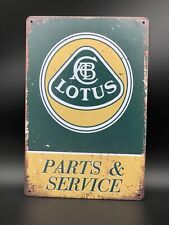 Garage Sign with Lotus Parts & Service picture
