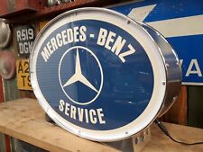 Mercedes,benz,merc,SL,E-class,illuminated,mancave,lightup sign,garage,workshop picture