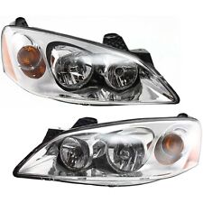 Headlight Set For 2005-2010 Pontiac G6 Driver and Passenger Side w/ bulb picture