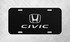 For Civic License Plate Auto Car Tag  JDM Tuner SI Drift  picture