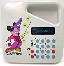 Mickey Math Electronic Calculator 1975 Vintage Model 18 Alco with Original Box picture
