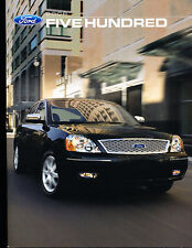 2006 Ford Five Hundred 500 model 32-page Original Sales Brochure Book picture